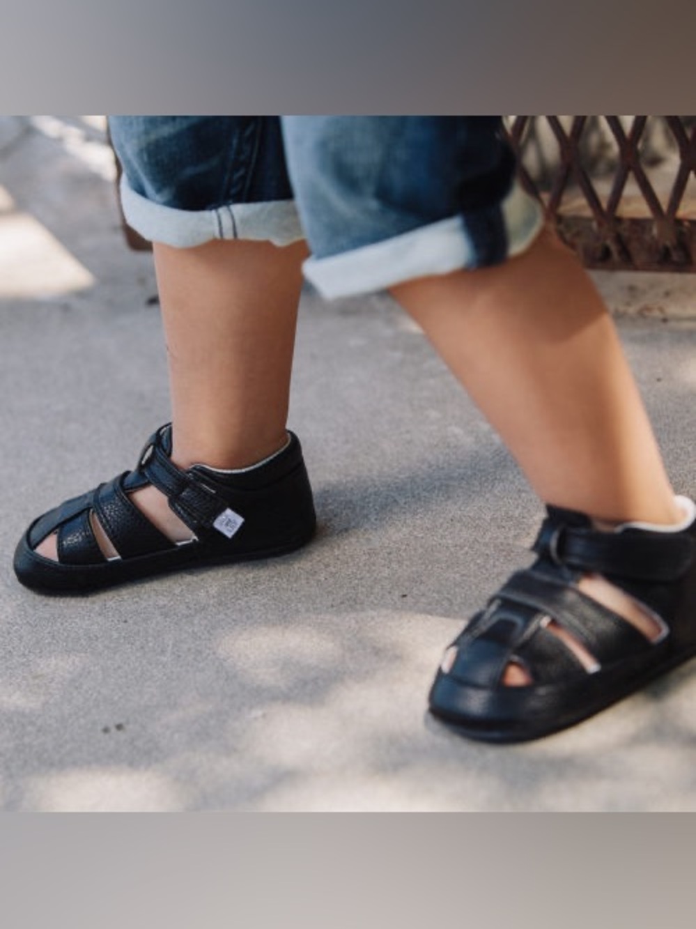 💫2/$25 • Jack & Lily Black Nico Fisherman Sandals